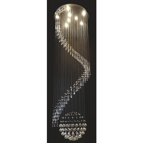 Żyrandol kryształowy śr: 60cm dł: 200cm K037